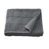 IKEA VIKFJARD 604,052,10 — сірий банний рушник розміром 70x140 см для щоденного використання — фото