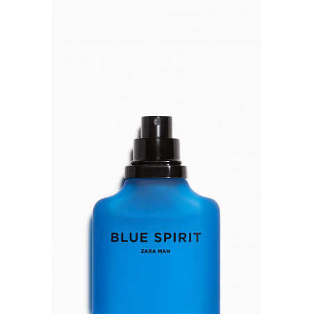 ZARA Man Blue Spirit Eau de Toilette 30ml — сучасний аромат з акцентами на м'яті та кедрі, створений для активних чоловіків,