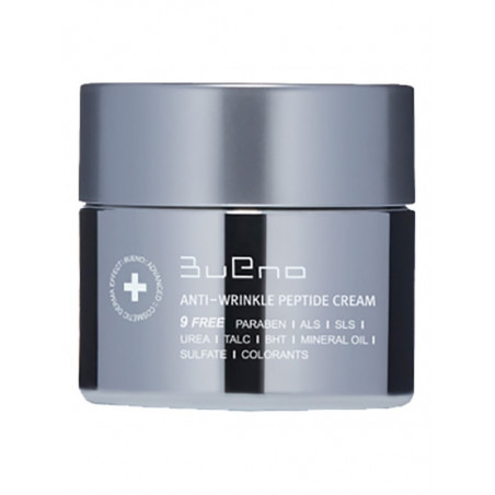 Омолоджуючий крем для шкіри обличчя з пептидним комплексом Bueno Anti-Wrinkle Peptide Cream 80ml — розгладжування зморшок,