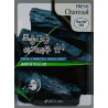 Очищаюча тканинна маска 3W Clinic Fresh Charcoal Mask Sheet 23ml — з деревним вугіллям, глибоке очищення пор, контроль себуму,