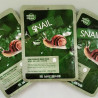 Регенеруюча тканинна маска May Island Snail Real Essence Mask Pack 25ml — з алантоїном, детальніше про склад — склад