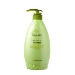 Шампунь Newland All Nature Daily Clean Shampoo 500ml — щоденне миття, рослинні ПАР, алое вера — вигляд товару