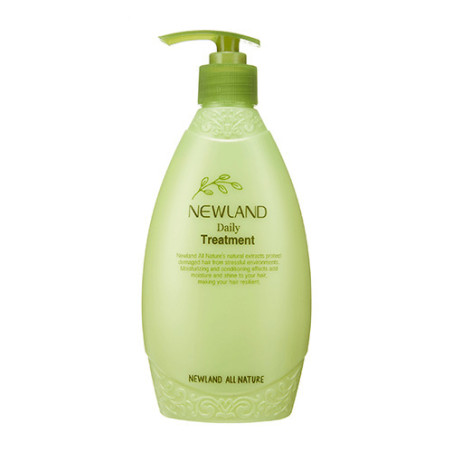 Відновлювальний кондиціонер Newland Daily Treatment 340ml — з гідролізованим колагеном та кератином, для зволоження та