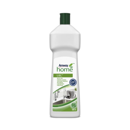 Очищувач Amway Home LOC Metal and Ceramic Cleaner 500ml — універсальне прибирання, посуд, кераміка, метал, блиск без