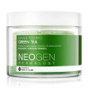 Пілінгові диски Neogen Dermalogy Green Tea PHA 30 шт — з зеленим чаєм, гіалуроном, кислоти для відлущування — вигляд товару