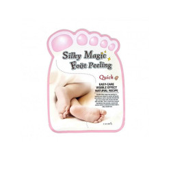 Пілінг-шкарпетки Calmia Silky Magic Foot Peeling 50 g — з саліциловою кислотою, швидкий тип, відлущування — вигляд товару