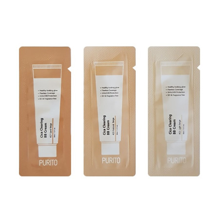 МІНІФОРМАТ ВВ-крем з екстрактом центели Purito Cica Clearing BB cream N13 Neutral Ivory — корекція дефектів шкіри,