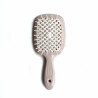 Щітка для волосся JANEKE SUPERBRUSH сіра з білим — делікатний масаж голови, легке розплутування, не електризує, для всіх типів