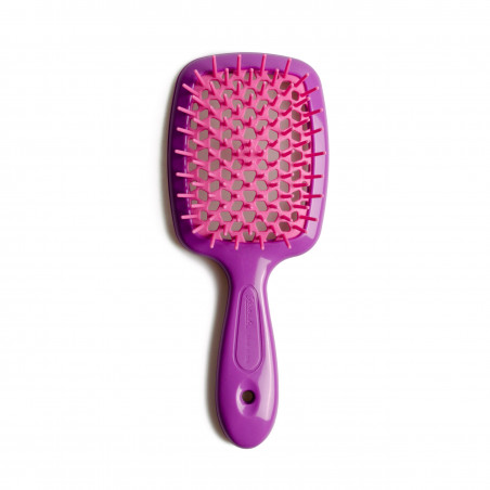 Щітка для волосся JANEKE SUPERBRUSH фуксія з малиною — ідеально для чутливої шкіри голови, ультра легке укладання — вигляд