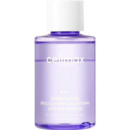 Двофазний засіб Celimax Derma Nature Broccoli 120ml — дбайливе зняття стійкого макіяжу, екстракт броколі та олія жожоба,