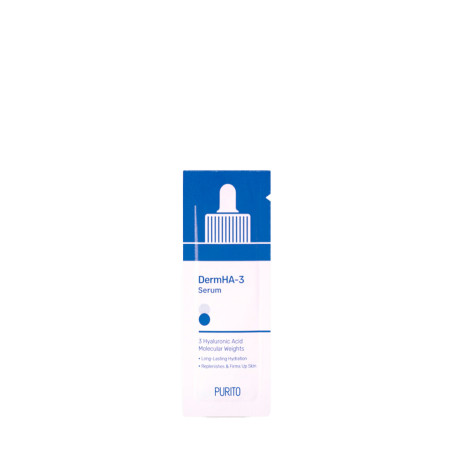 Purito DermHA-3 Serum 1ml — інтенсивне зволоження, гіалуронова кислота, пантенол, для всіх типів шкіри — вигляд товару