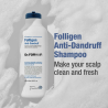 Dr FORHAIR Folligen Anti-Dandruff Shampoo 300ml — трихологічний шампунь від лупи, біотин, комплекси TECABIOME, Herb-Coo —