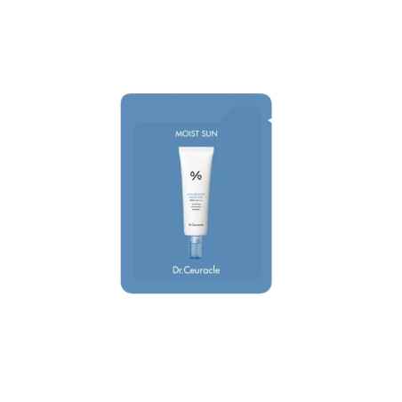 Dr.Ceuracle Hyal Reyouth Moist Sun SPF50 PA++++ 2ml — зволожувальний сонцезахисний крем з 10 типами гіалуронової кислоти —