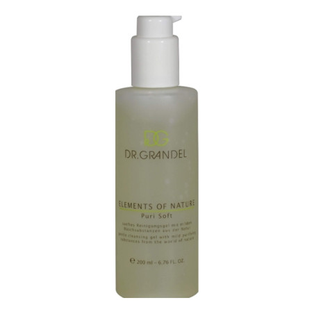 Ніжний очищувальний гель для вмивання Dr. Grandel Elements of Nature Puri Soft Gel з кукурудзяною олією 200ml — делікатне