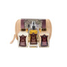 Набір догляду за тілом La Sultane De Saba Trousse Voyage Balinais Gift Set (олія 50мл, масло каріте 50мл, скраб 100мл) —