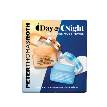 Подарунковий набір Peter Thomas Roth Day Night Moisture Must Haves 2 Piece Kit: крем з вітаміном С та живильний крем 40мл —