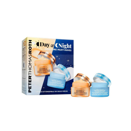Peter Thomas Roth Day Night Moisture Must Haves 2 Piece Kit: крем з вітаміном С та живильний крем 40мл — омолоджує шкіру,