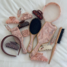 Овальна щітка для волосся EMI JAY Flat Brush in Pink Chantilly — ергономічна форма, масаж шкіри голови, стимуляція росту