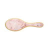 Овальна щітка для волосся EMI JAY Flat Brush in Pink Chantilly — безболісне розчісування, антистатичний ефект, стильний дизайн