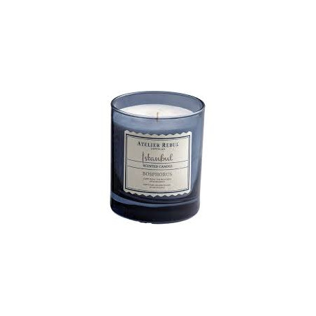 Atelier Rebul Istanbul Bosphorus Scented Candle 210g — морська саль, акватичні зелені акорди, турецька троянда, фрезія —
