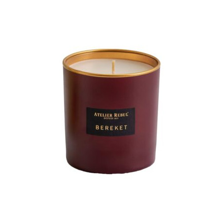 Аромасвічка Atelier Rebul Bereket Scented Candle 210g — лимон, кориця, фрезія, малина, гвоздика, ваніль — текстура