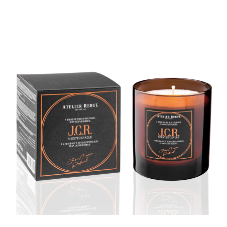 Atelier Rebul J.C.R. Scented Candle 210g — бергамот, клементин, пачулі, лабданум, кориця, кардамон — текстура