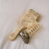 Бамбукова щітка для волосся EMI JAY Bamboo Paddle Brush in Chantilly — підходить для різних типів волосся, мінімалістичний