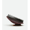 Щітка для волосся зелена бургунді MANTA Brush Burgundy/Rose Gold — термостійка до 80°C, антистатична, підходить для всіх типів