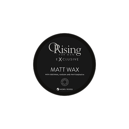 Матовий віск з бджолиним воском, коаліном та фітокератином Orising For Man Exclusive Matt Wax 100ml — природне укладання, без