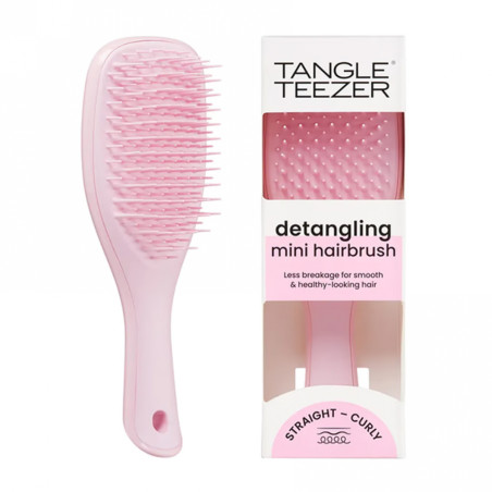 Щітка для волосся Tangle Teezer The Ultimate Detangler Mini Millennial Pink — масаж шкіри голови, стимуляція волосяних цибулин,