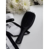 Щітка Tangle Teezer The Ultimate Detangler Mini Liquorice Black — упаковка, компактний формат, колір Liquorice Black, брендове
