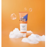 Пінка для умивання Round Lab Soybean Panthenol Cleanser 150 мл — ніжна кремова текстура, перетворюється на густу піну, не