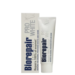 Професійна зубна паста Biorepair Pro White Filler 75ml — відбілюючий ефект, захист від карієсу, низькоабразивна — упаковка