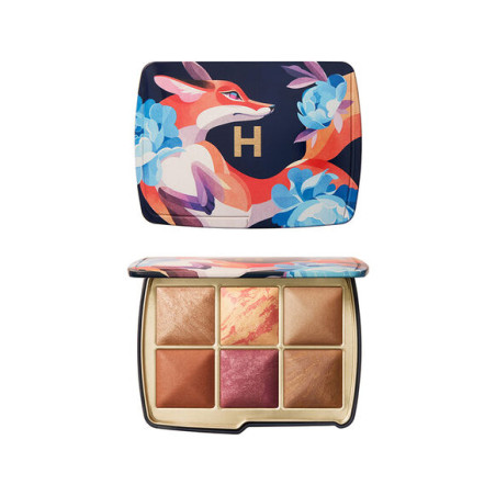 Палетка Hourglass Ambient Lighting Edit Unlocked Palette Fox 1,4g*6 — бронзер, пудра, румяна, хайлайтер, багатовимірне сяйво —