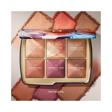 Палетка Hourglass Ambient Lighting Edit Unlocked Palette Fox — шість відтінків, без тальку, cruelty-free, vegan, теплі тони —