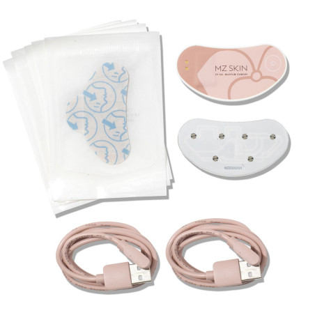 LED маска MZ Skin LightMax MiniPro Eyeconic LED — ультра-м'який силікон, комфортне прилягання, дві довжини хвиль — текстура
