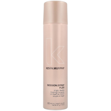Лак для укладання рухомої фіксації Kevin Murphy Session.Spray Flex 400 мл — полімери, екстракти оливи, зеленого чаю,