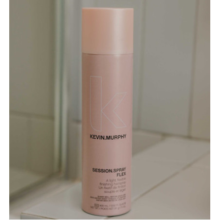 Лак для укладання рухомої фіксації Kevin Murphy Session.Spray Flex 400 мл — провітамін B5, вишуканий аромат, вологостійкий