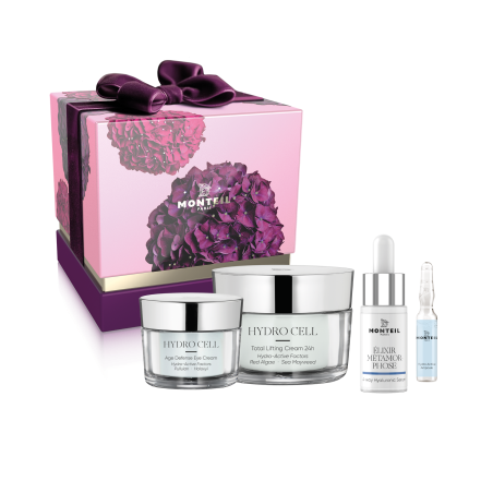 Різдвяний подарунковий набір Monteil HydroCell Winterberry Christmas Box 2025 — інтенсивне зволоження та ліфтинг для шкіри,