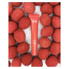 Блиск для губ LIPSS Lychee Spritz Ceramides Peptides Lipper 8ml — кораловий з золотистими блискітками, аромат лічі, збільшення