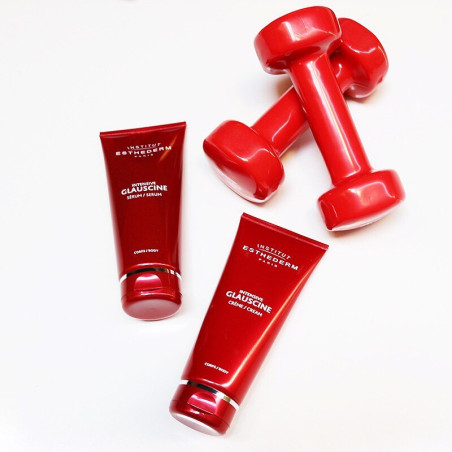 Institut Esthederm Intensive Glauscine Serum 200 мл — корекція силуету, боротьба з целюлітом, зменшення жирових відкладень, для