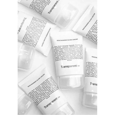 Transparent Lab Niacinamide Glow Cream 50 мл — боротьба з пігментацією, регуляція себуму, зміцнення захисного бар'єра — текстура