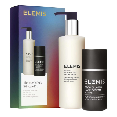 Elemis The Men`s Daily Skincare Kit — англійський дуб м'ята перцева молочні протеїни — текстура