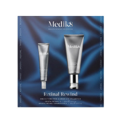 Лімітований набір для омолодження шкіри Medik8 Retinal Rewind Kit — сироватка Crystal Retinal 30мл, крем Crystal Retinal Eye 3,