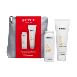 Набір для тьмяного пошкодженого волосся Framesi Kit Morphosis Sparkling Beauty Bag Repair — шампунь 250мл, кондиціонер 250мл,