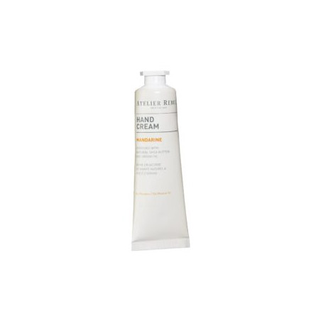 Крем для рук Atelier Rebul Mandarine Hand Cream 30ml — інтенсивне зволоження, живлення та пом'якшення шкіри, цитрусовий аромат,