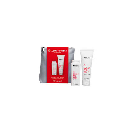 Косметичка з набором для фарбованого волосся Framesi Kit Morphosis Sparkling Beauty Bag Color Protect 250ml — захист кольору,