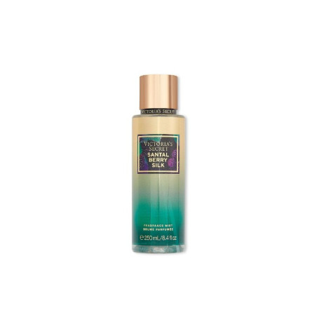 Парфумований жіночий спрей для тіла VICTORIAS SECRET SANTAL BERRY SILK FRAGRANCE MIST 250ml — теплий сандал, ароматна ожина,