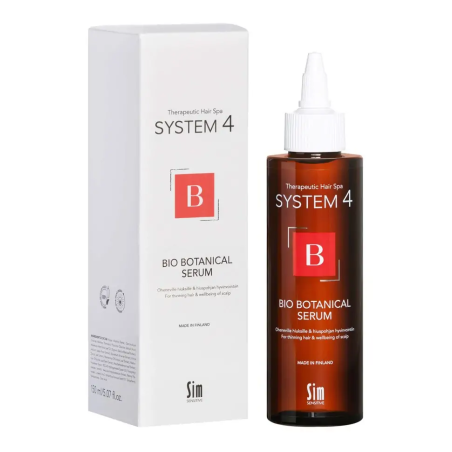 Сироватка біоботанічна для росту волосся Sim Sensitive System 4 Bio Botanical Serum з саліциловою кислотою та кропивою 150 мл —