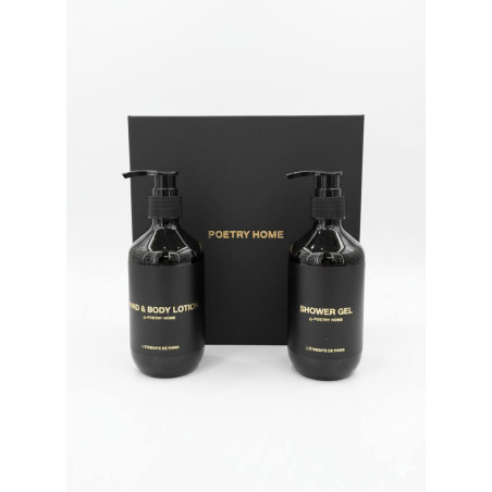 Набір POETRY HOME Smooth Skin Black Box — нішевий парфум, зволоження, ароматерапія — вигляд товару